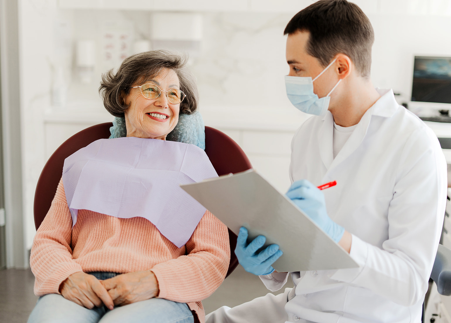 Personalized implant consultation to review health and goals